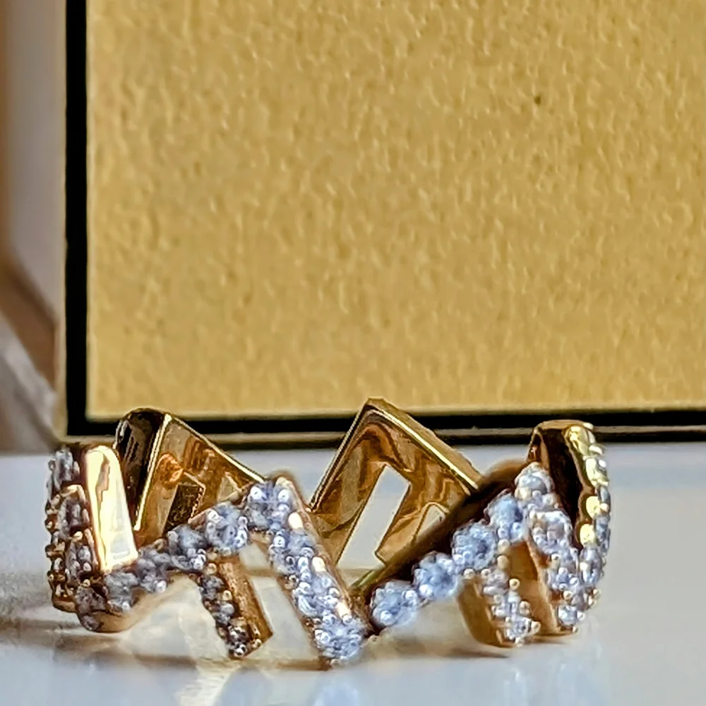New Fendi Ring, Size 5.5 - Picture 3 of 8